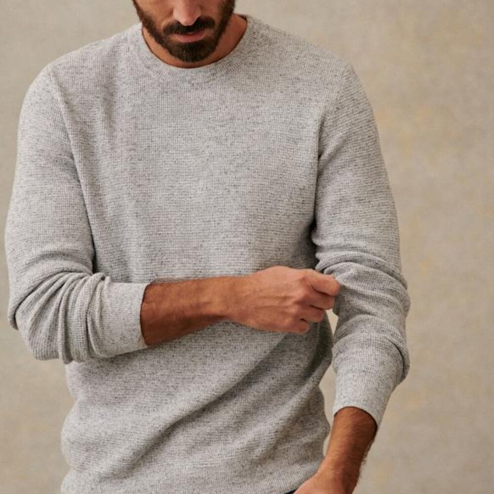 Octobre Harry Sweater in Grey SZ L
